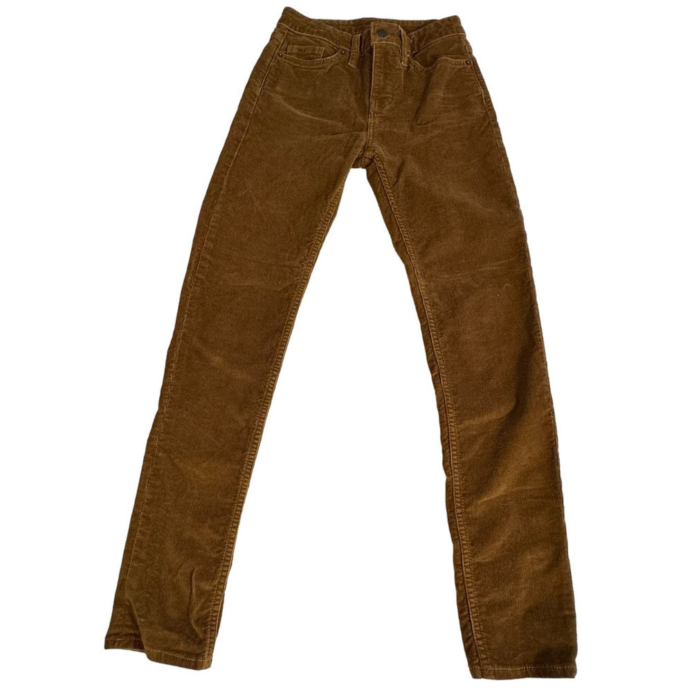 Patagonia Organic Corduroy Pants Mustard‎ Brown Sizes 24